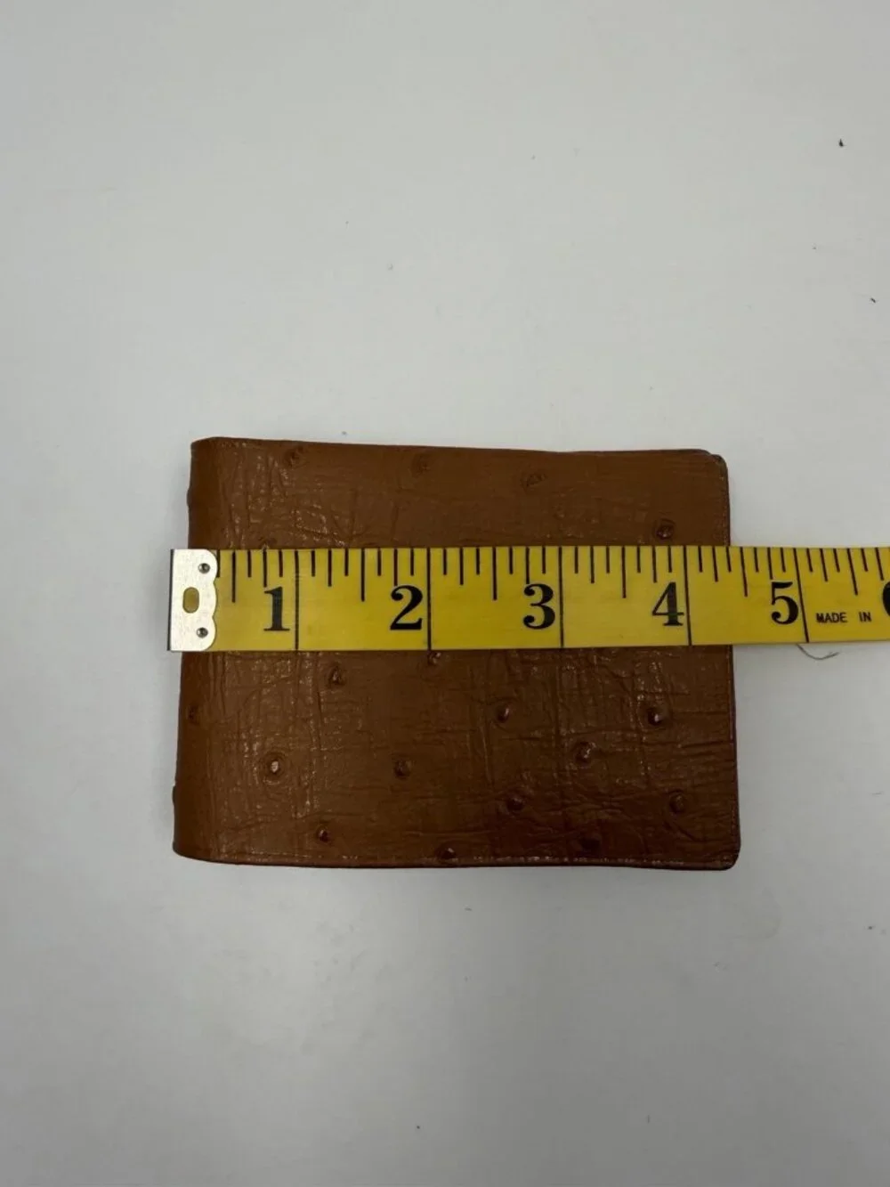 Vintage Men's Swank Tan Wallet & Card Holder Bifold